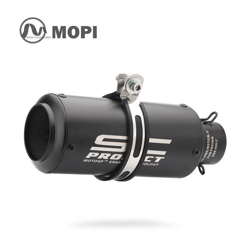 Yamaha – Exhaust pipe SC Exhaust Pipe - sc-round-mouth-all-black-51mm-diameter