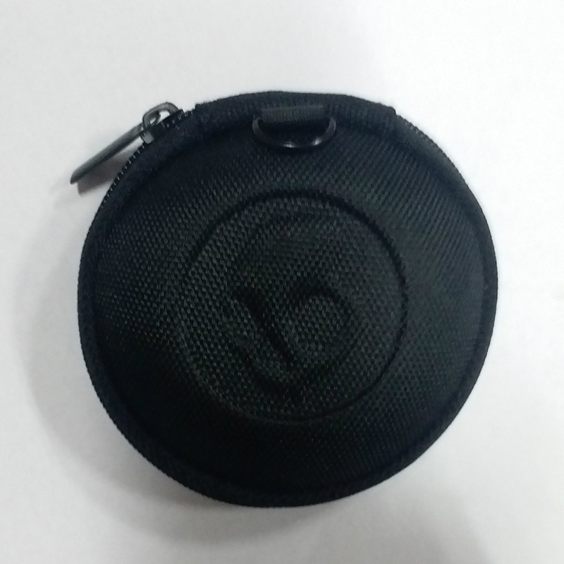 EVA耳机包收纳盒骷髅头圆形收纳包多功能保护盒耳机收纳包防震包