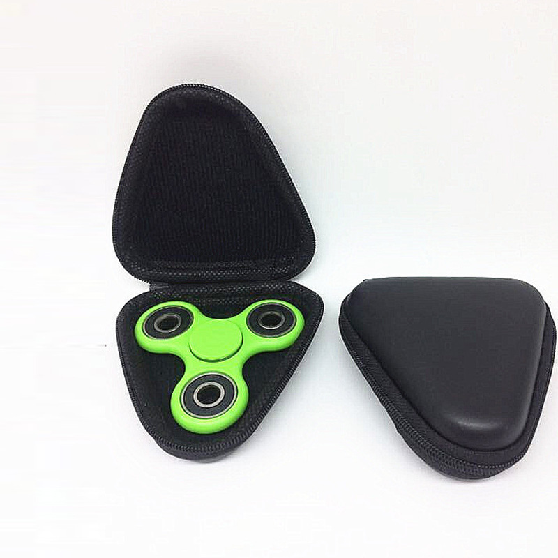 厂家直销现货三角陀螺包耳机包包装盒收纳包  eva抗压收纳盒