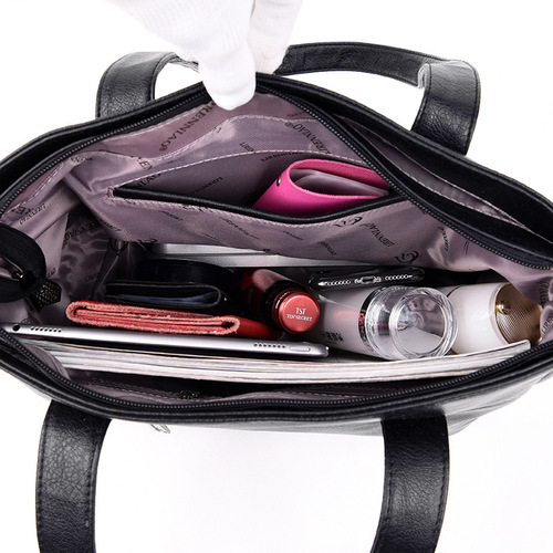 Cross-border bag women's bag new style  middle-aged mother commuting large capacity tote bag trendy armpit bag shoulder bag