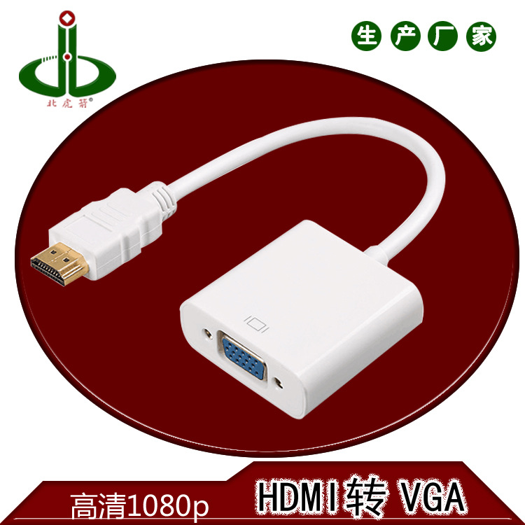 Mini HDM Mirco dvii a VGA transferencia HD convertidor de cabeza de alambre computadora misma pantalla Monitor TV