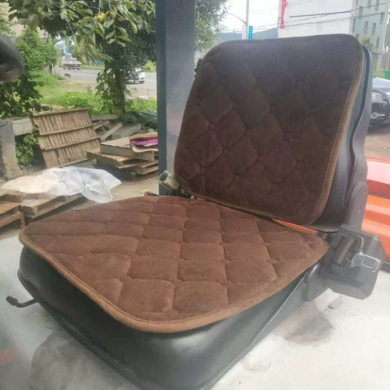 【厂家自销】秋冬季加厚保暖叉车坐垫棉布垫3D防滑冬垫椅坐垫单垫