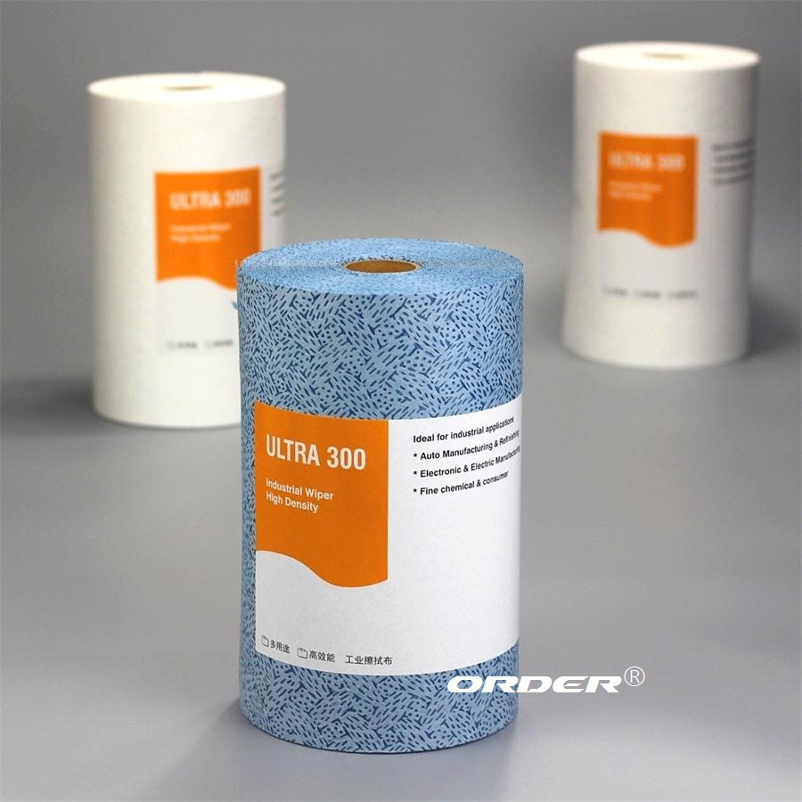 ORDER供应小卷工业擦拭抹布 工业无尘擦拭布（小卷式）吸油吸水