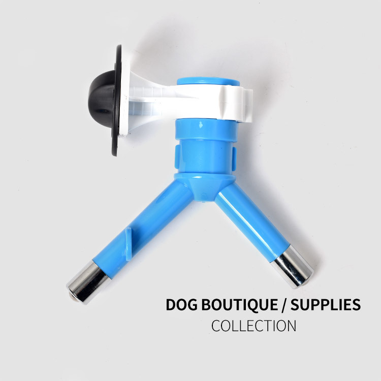 Cabeza de bebida para mascotas de alta calidad sin fugas dispensador de agua para gatos y perros colgando de una sola cabeza doble cabeza para mascotas