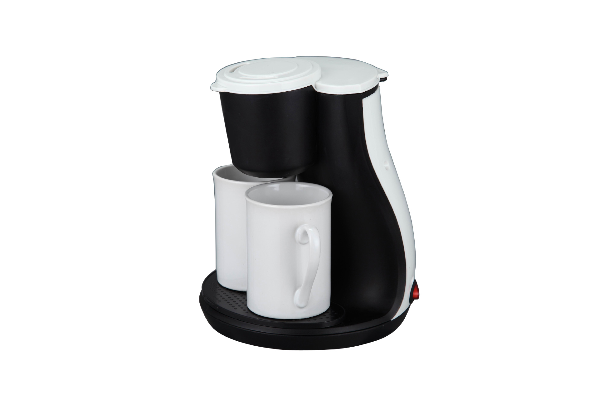 Cm6621 goteo automático cafetera oficina doble (2) taza máquina de café americano