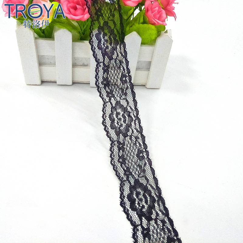 现货 3.5CM宽优质无弹力蕾丝花边 diy饰品家纺服装内衣辅料lace