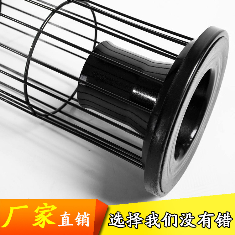 喷塑骨架 布袋脉冲除尘器骨架 常温布袋笼骨 耐高温除尘袋笼厂家