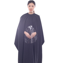 供应美发用品理发围巾 剪发烫染焗油发廊可视围布 一次性理发围布