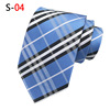 Powerful merchant supply 2021 Scottish grid series polyester silk men's tie