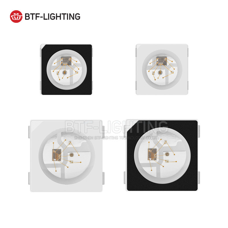 SK6812全彩3535/5050贴片RGB内置SM16703芯片金线铜支架全彩灯珠