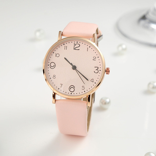 New style Korean version large number female student watch creative ladies quartz watch simple fashion girls watch 