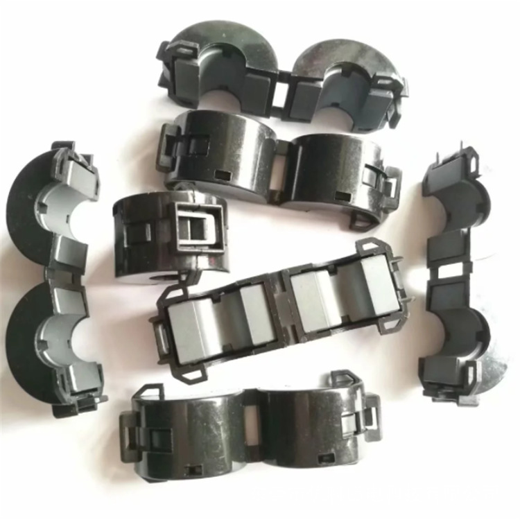 厂家直销UF241411B组装夹卡扣式磁环 内孔11.4mm抗干扰滤波特性强