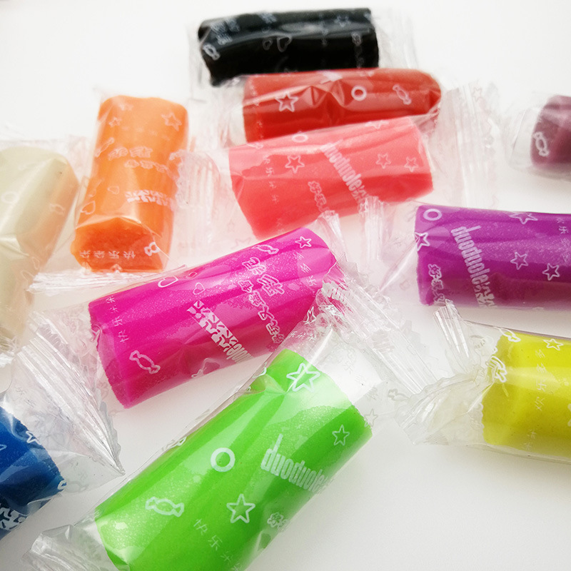 Flour Mud Plasticine Color Mud diy Children's Toys Handmade Mud Set Candy Packaging Maternal and Infant Products Foreign Trade