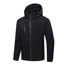 冬季新款男装品牌折扣店货源男式加厚加绒保暖夹克男外套地摊批发