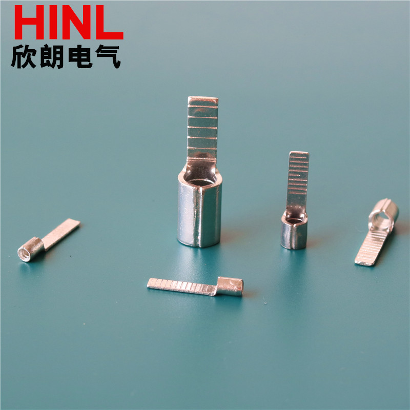 DBN2-10 接线鼻子 DBN2-14片形裸端子DBN2-18冷压接线端子铜鼻子