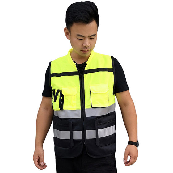 Reflective Vest Reflective Vest Riding Clothing Traffic Reflective Clothing Bright Silver Protective Vest Color-matching Reflective Clothing