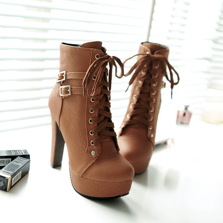 2021 зимние Ботинки Martin на супер высоком каблуке трансграничные Большие Размеры Оптовая Внешняя торговля трансграничный агент AliExpress 40-48