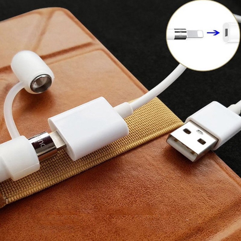 Cruz-frontera aplicable de Apple lápiz de escritura capacitiva lápiz USB a Rayo de extensión femenina cable de carga