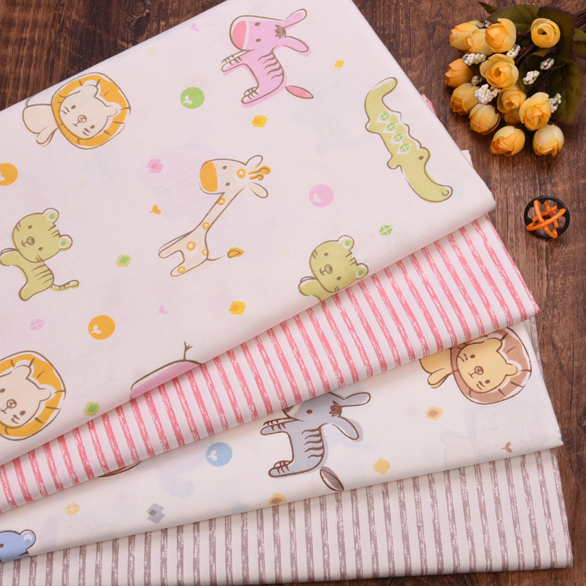 厂家批发供应 动物 卡通 1.6米宽门幅 全棉斜纹印花棉布