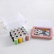New Nordic style double-layer sewing box plastic storage sewing set sewing tool sewing bag wholesale