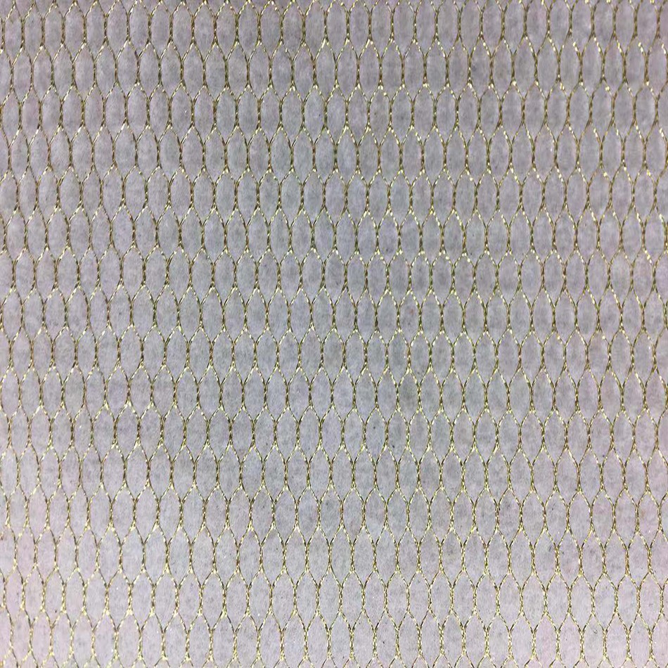 供应602金银丝网布六角金银丝网布