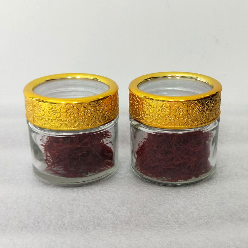 铝盖加厚款圆形 藏红花虫草胶囊 石斛亚克力PS 塑料密封瓶子 包装