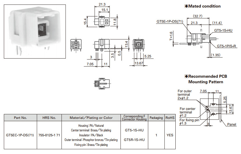 GT5EC-1P-DS�������� ����ԭװ HRS���ݹ�Ӧ ���췢�� �۸��Ż�