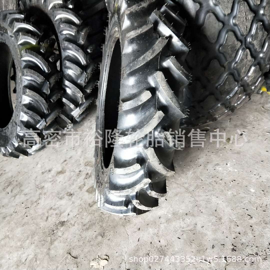 农用拖拉机加密人字轮胎11.2-12.4-24-28-48R-1s花纹