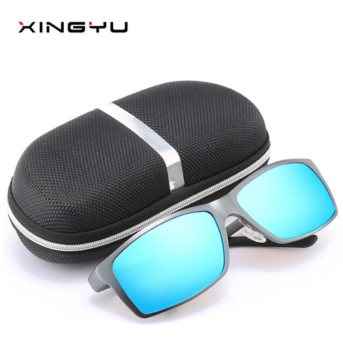 New men's polarized sunglasses all-aluminum magnesium sunglasses series carbon fiber leg accessories XY160 sunglasses