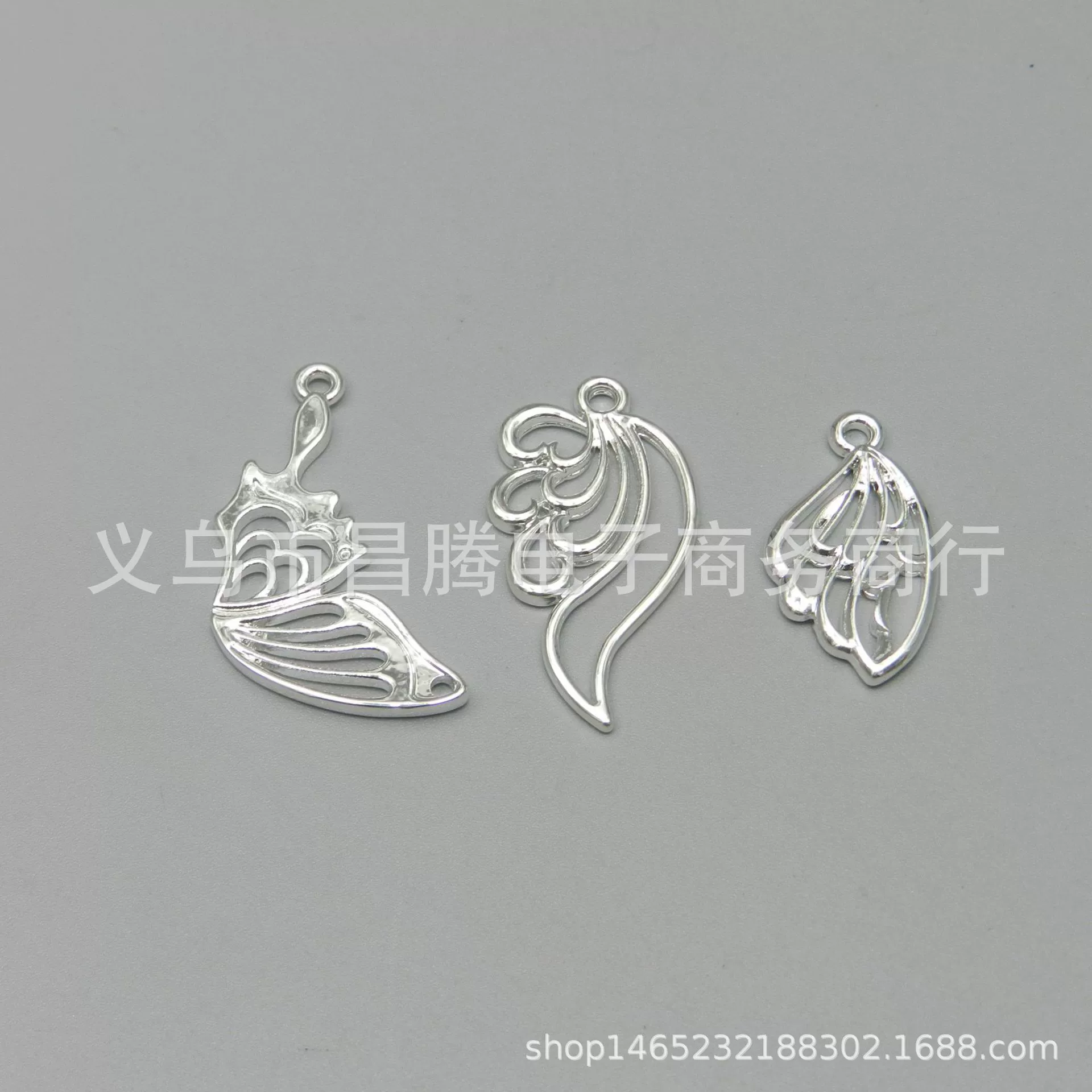 Цвет сохраняя крылья бабочки УФ эпоксидная граница резинка Металл полые границы DIY ювелирные аксессуары материал ручной работы