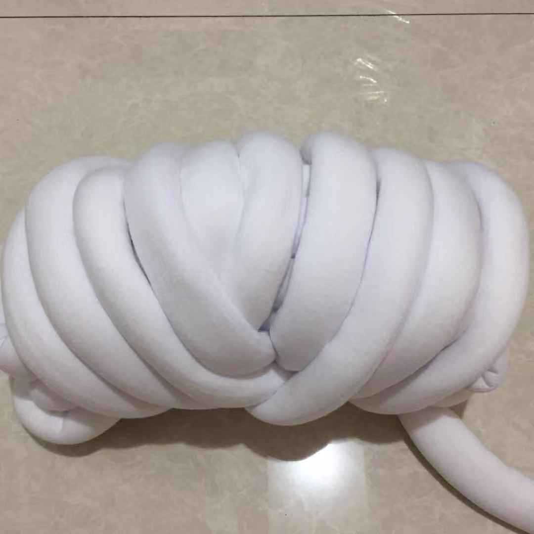 Llenado hilo de algodón grueso hilo tejido a mano manta de lana hilo máquina lavar sin pelusa OHHIO Nuevo