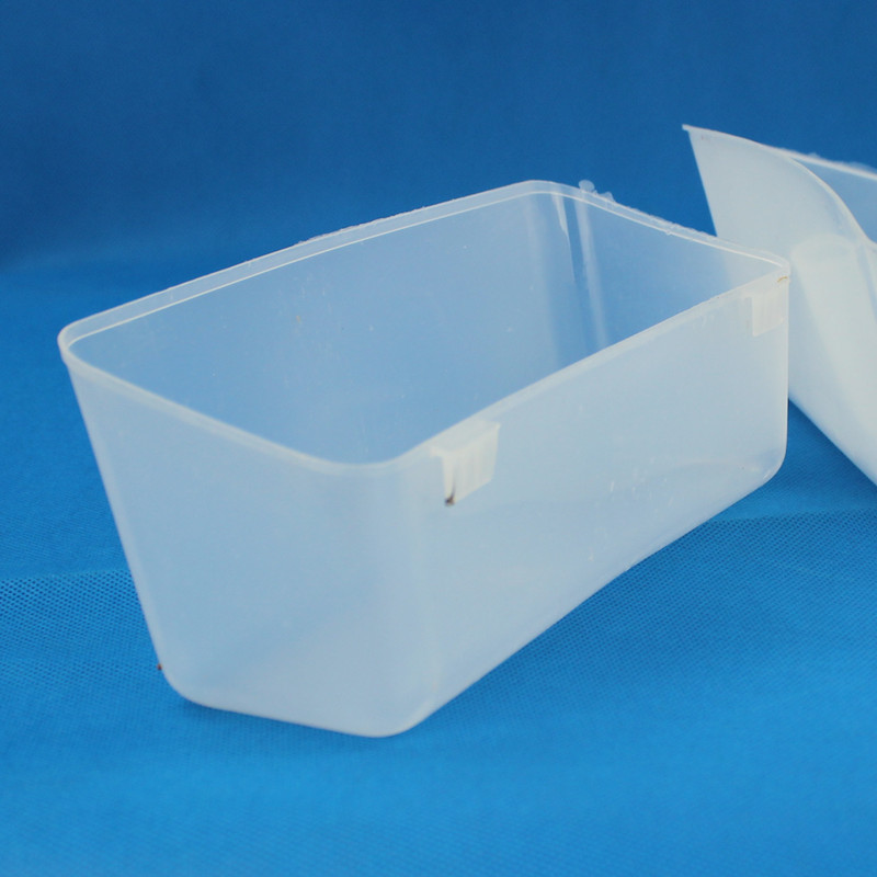 鸽子食盒 养殖鸡信鸽肉鸽笼专用外挂料盒料槽 纯料单双头自动料盒