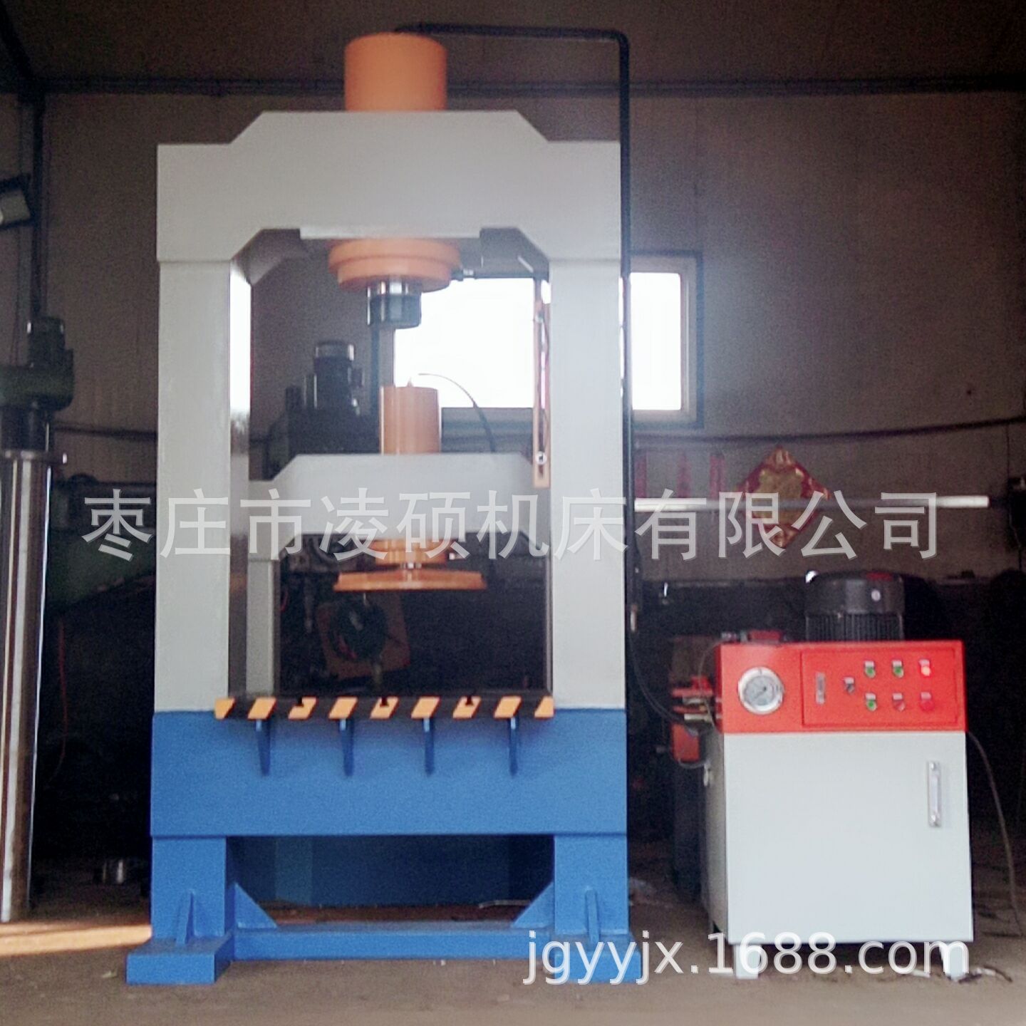 160吨龙门液压机 滑动工作台 破碎废铁