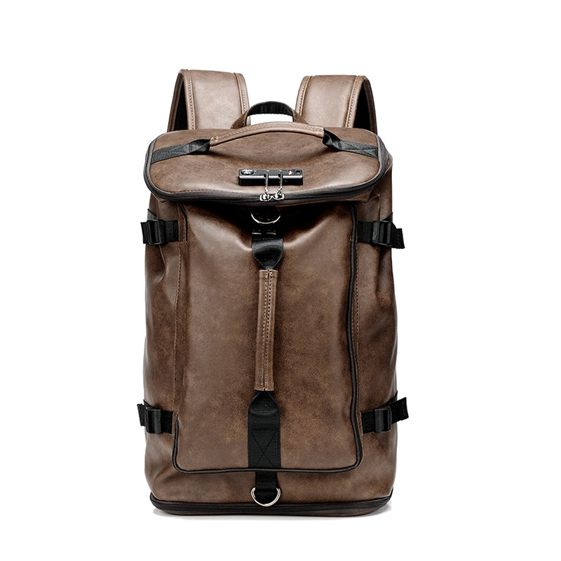 (Cross-border trading), universal backpack for traveling, retro school bag, capacious protective bag, anti-theft 5