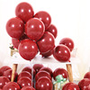 Balloon, evening dress, double-layer decorations, wholesale, 2G, 10inch, with gem