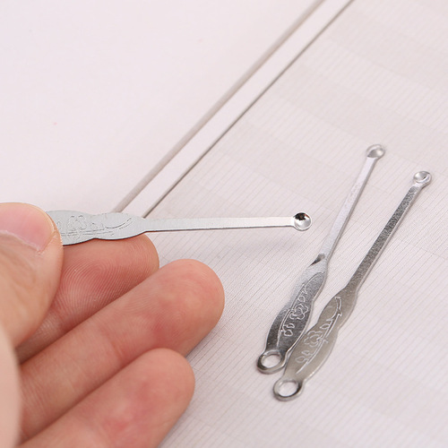 Directly from the manufacturer, plated stainless steel ear scoops, bulk ear picking household ear picking tools, ear picking scoops wholesale