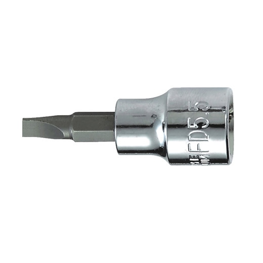 威力狮品牌 1/4 6.3mm一字型旋具套筒FD4 FD5.5 F6.5 W2585A