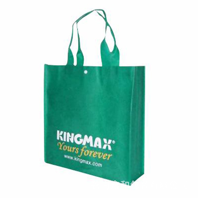 专版生产丝印无纺布袋 外贸环保袋 袋口订纽扣手提袋可订购