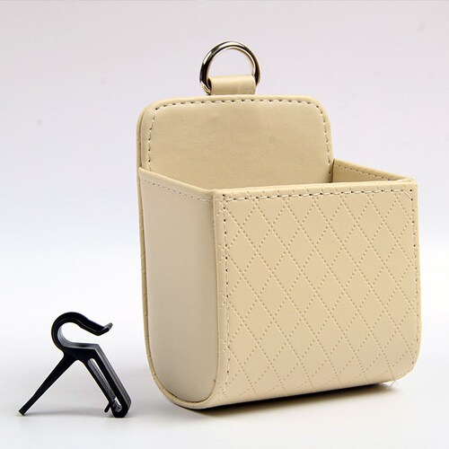 Car air outlet storage bag car storage box storage bag car mobile phone hanging bag car storage box supplies