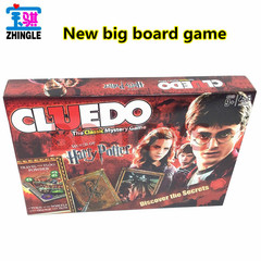 English board game crime-solving thinking strategy Harry Detective Game Card Big Board Cluedo Board Game