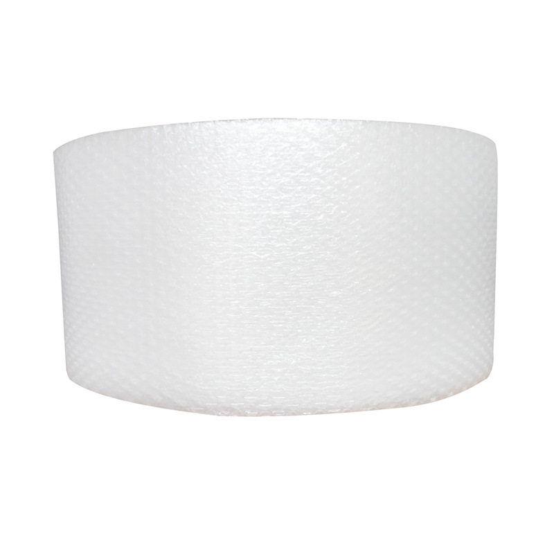 Nuevo material de doble capa de una sola capa de embalaje película de burbujas de doble cara rollo de película de burbujas cojín de aire papel de burbuja película de bobinado entrega rápida dentro de la provincia