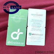 Drirelease美国速干涤棉纱氨纶汗布 30STC涤棉弹力汗布氨纶面料
