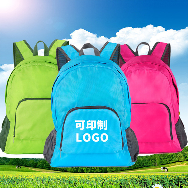 Folding ultra light handheld sports backpack