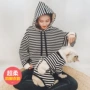 四脚保暖加厚韩版亲子装