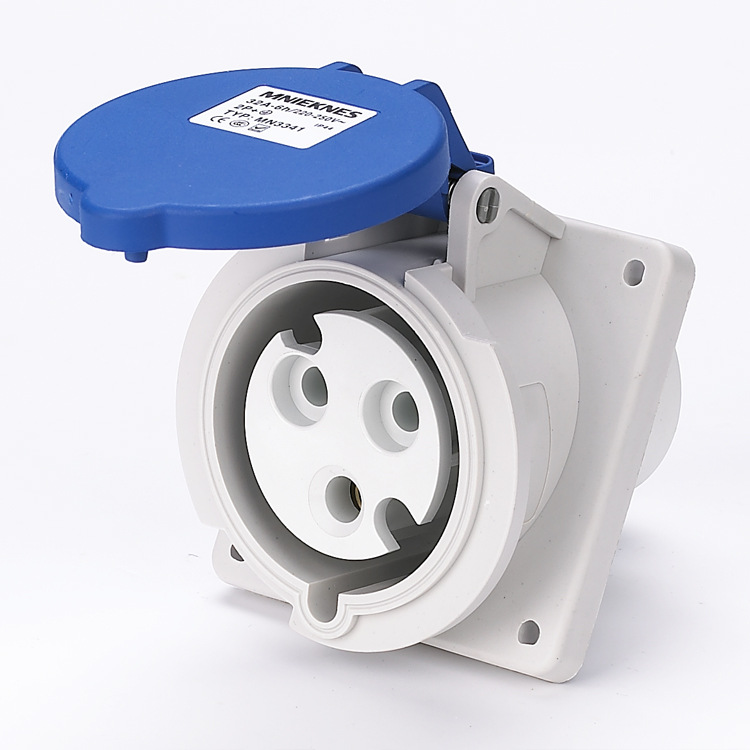 32A工业插座MN3341暗装型