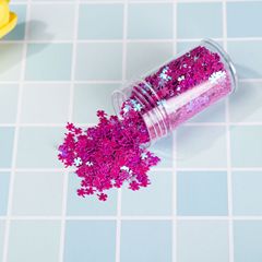 瓶裝4mm四葉草亮片 美甲亮片 兒童DIY手工材料 史萊姆滴膠填充物