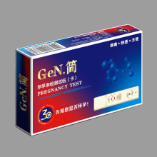 GeN.简高精度早早孕测试纸1条装验孕棒女高精度验孕卡一件代发