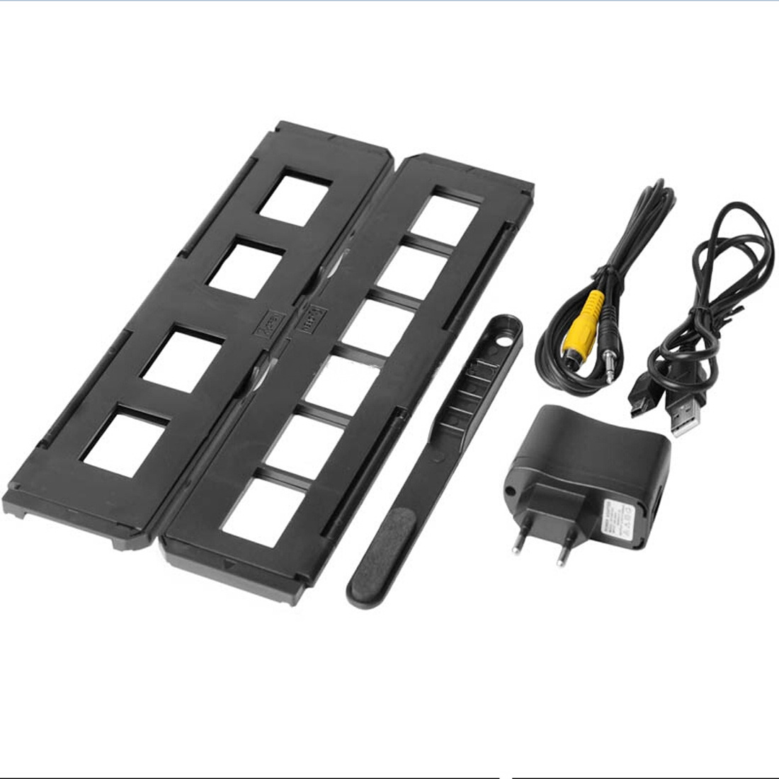 135/35mm escáner de película soporta diapositivas 32G SD tarjeta almacenamiento LED retroiluminación