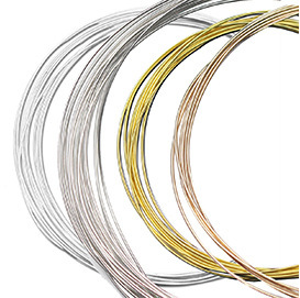 Yabin Silver Wire 0.3-1mm Gold-Plated 925 Silver, Silver Jewelry Factory Wholesale, Wire Sold by the Meter, Pure Silver
