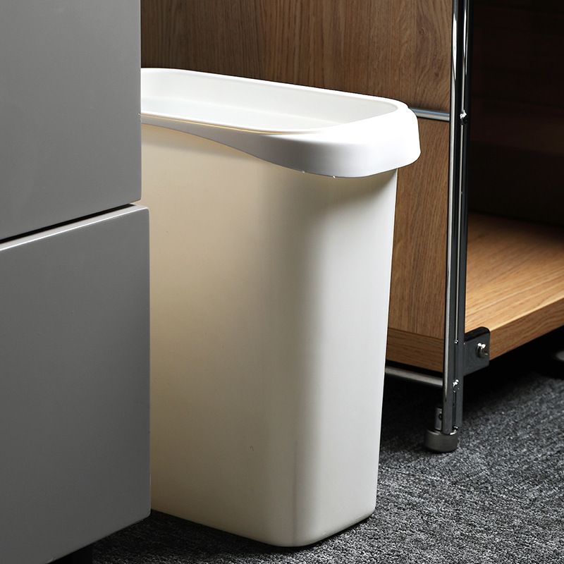 Smart Home Supplies Rectangular Crevice Corner Trash Bin Household Living Room Bathroom Uncovered Nordic Trash Bin Smart Home Supplies Rectangular Crevice Corner Trash Bin Household Living Room Bathroom Uncovered Nordic Trash Bin
